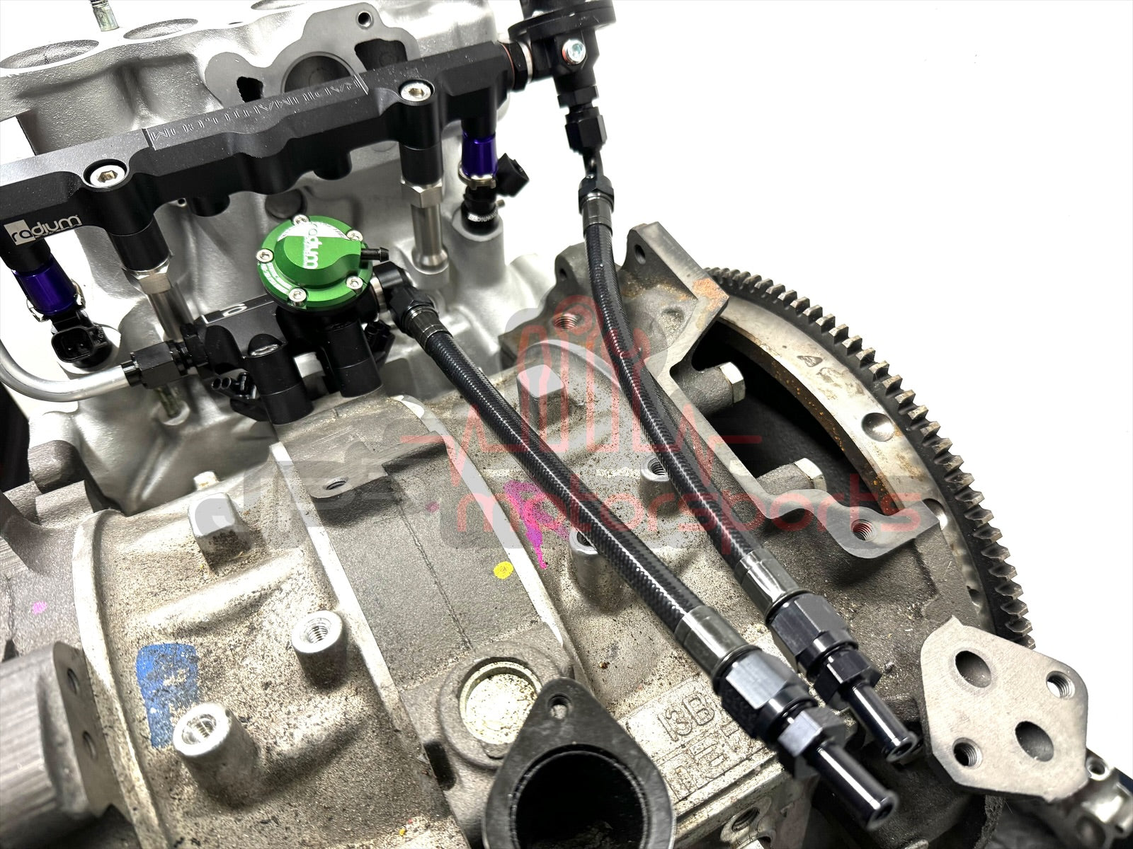 Mazda RX7 FD3S 13B-REW Fuel System (engine side) (OEM LIM)