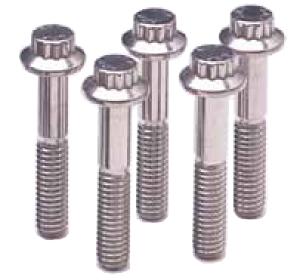 ARP M10 x 1.25 x 70 12pt Stainless Steel Bolts (Set of 5)
