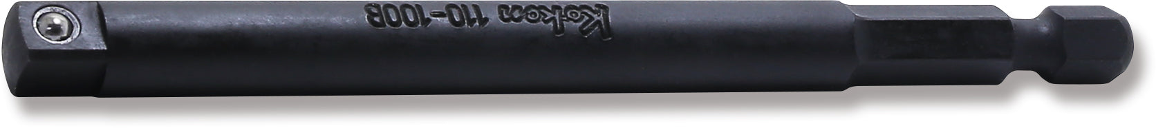 Ko-ken 110-100P 1/4 Hex Dr. Adaptor  1/4 Square Length 100mm Pin type