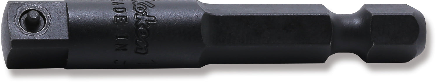 Ko-ken 112-100B 1/4 Hex Dr. Adaptor  3/8 Square Length 100mm Ball type