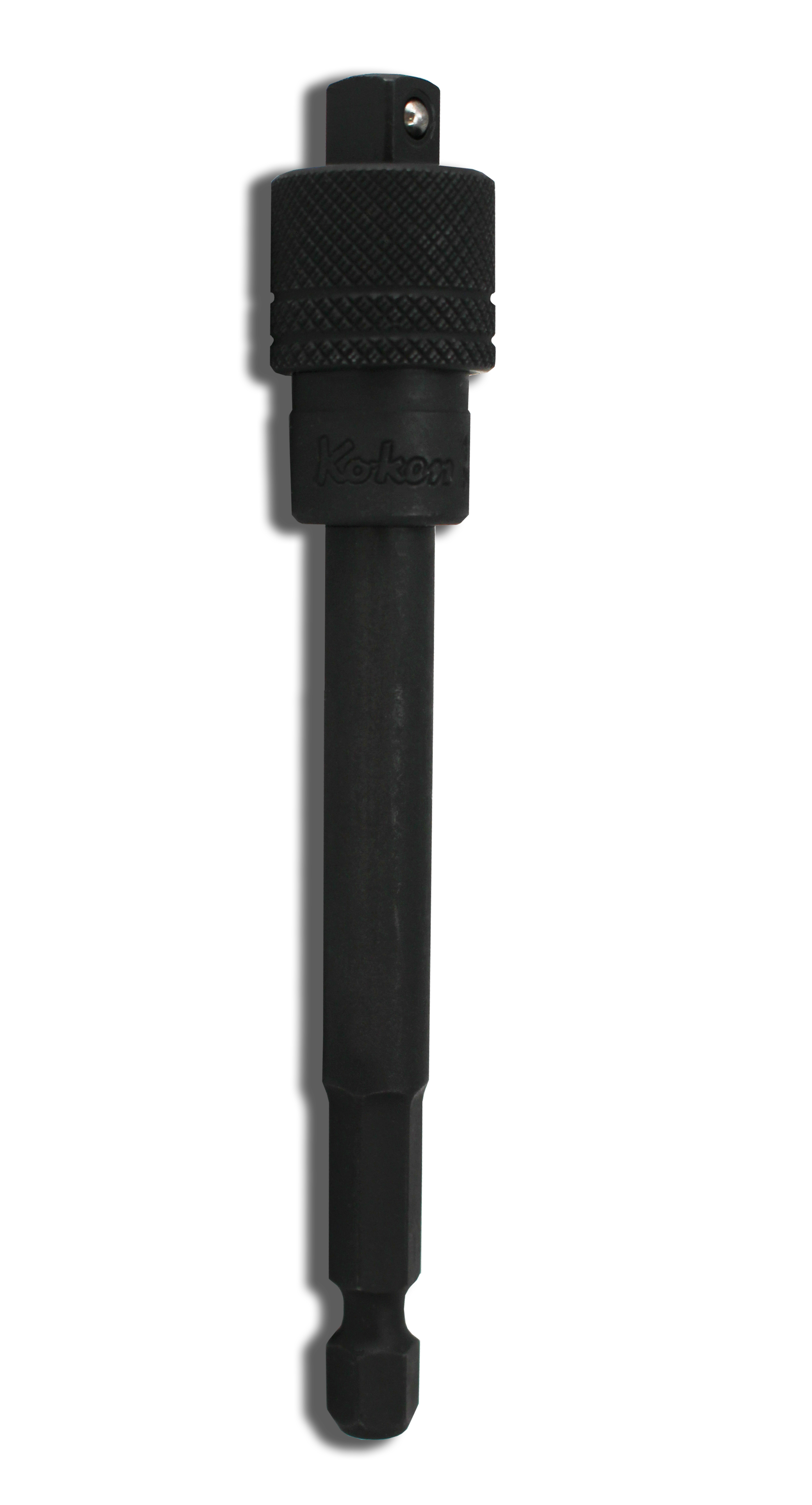 Ko-ken 112-100P 1/4 Hex Dr. Adaptor  3/8 Square Length 100mm Pin type