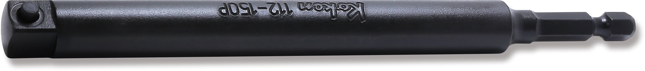 Ko-ken 112-50B 1/4 Hex Dr. Adaptor  3/8 Square Length 50mm Ball type