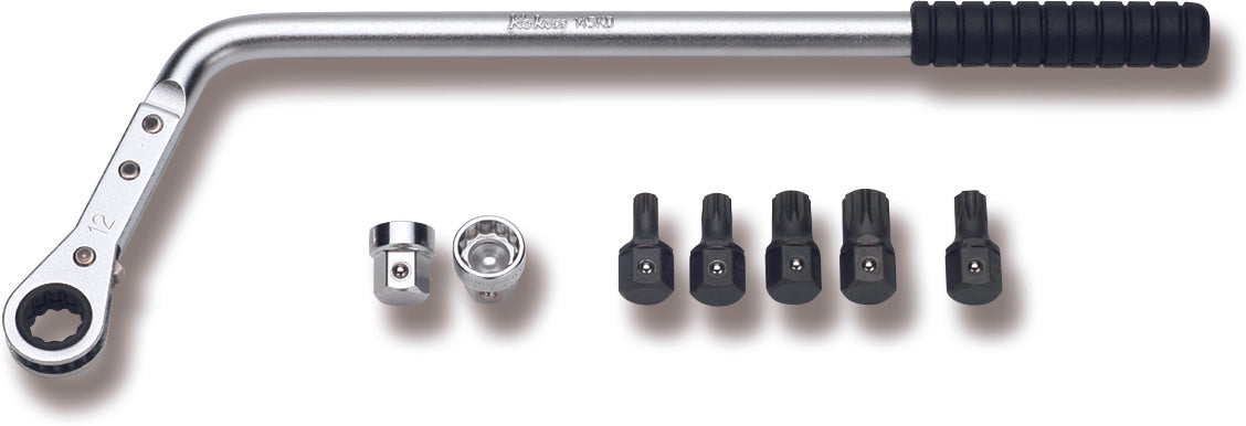 Ko-ken 1210 Door Hinge Wrench Set 8 pieces