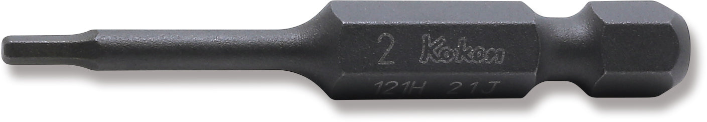 Ko-ken 121H.50-2.5 1/4 Hex Dr. Bit  2.5mm Hex Length 50mm