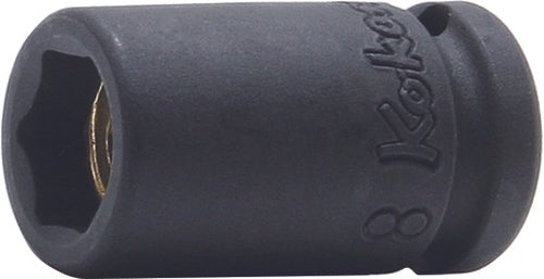 Ko-ken 12400MG-5.5 1/4 Sq. Dr. Socket  5.5mm 6 point Length 23mm Magnet