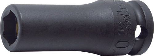 Ko-ken 13300XG-14 3/8 Sq. Dr. Socket 14mm 6 point Length 50mm Slide Magnet