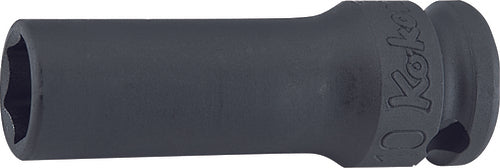 Ko-ken 13301X-21 3/8 Sq. Dr. Socket 21mm 6 point Length 50mm Thin walled