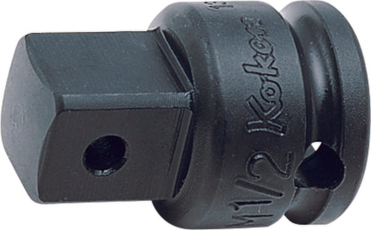 Ko-ken 13344A-B 3/8 Sq. Dr. Adaptor  1/2 Square Length 32.5mm Ball type