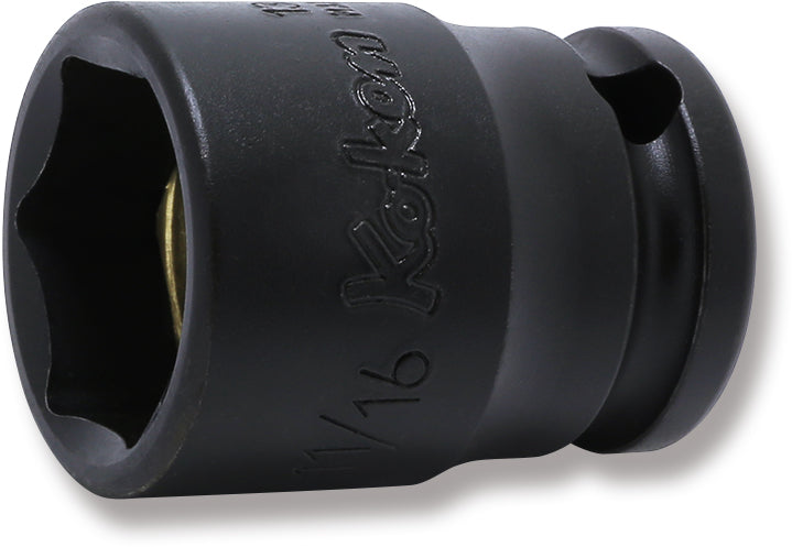 Ko-ken 13400AG-11/32 3/8 Sq. Dr. Socket  11/32 6 point Length 32mm Magnet