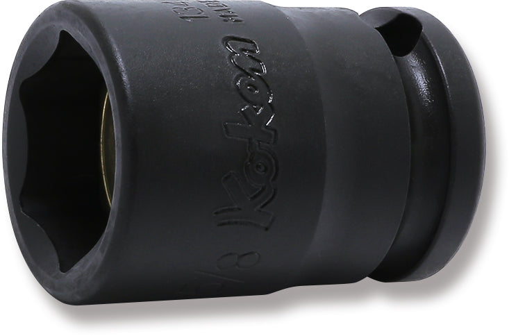 Ko-ken 13400AG-7/16 3/8 Sq. Dr. Socket  7/16 6 point Length 32mm Magnet