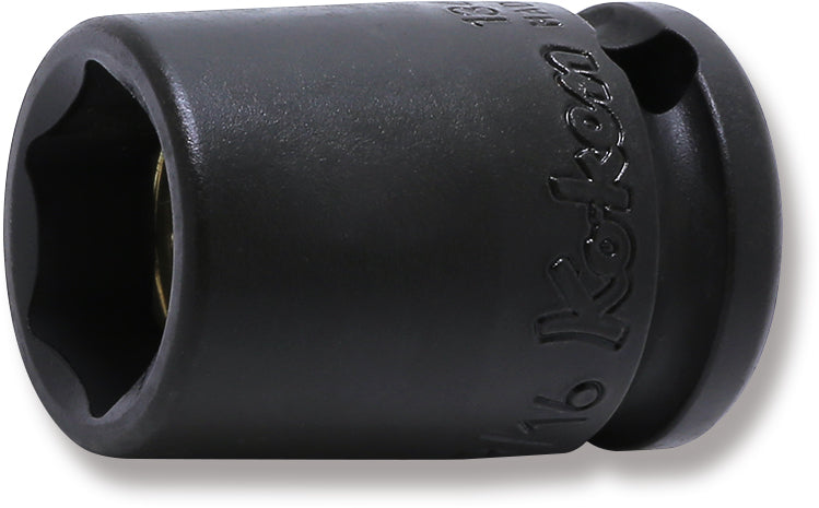 Ko-ken 13400M-10 3/8 Sq. Dr. Socket  10mm 6 point Length 32mm