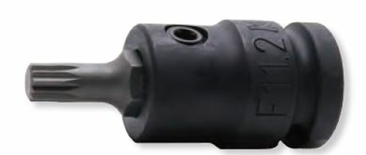 Ko-ken 14134X.98-M8 1/2 Sq. Dr. Bit Socket XZN M8 Triple Square Length 98mm