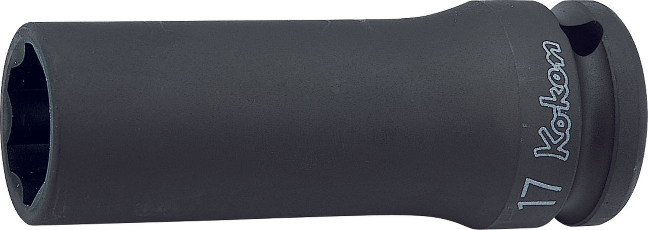Ko-ken 14310M-12 1/2 Sq. Dr. Socket 12mm Surface Drive Length 80mm