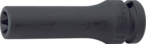 Ko-ken 14325-E14 1/2 Sq. Dr. Deep Impact TORX® Socket - Length 80mm