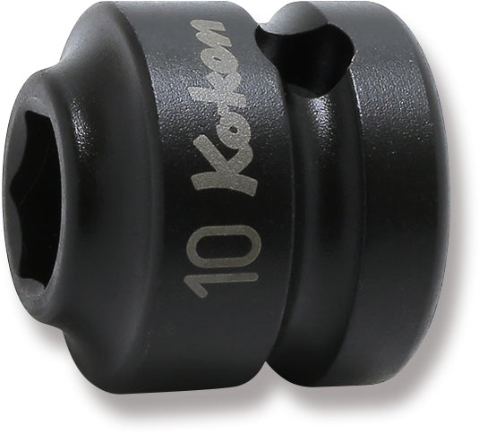Ko-ken 14401MS-12 1/2 Sq. Dr. Socket 12mm 6 point Length 24mm Thin walled