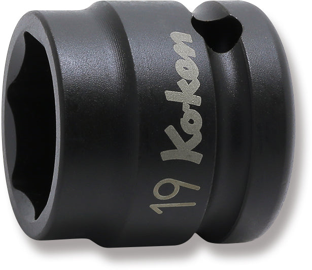 Ko-ken 14401MS-21 1/2 Sq. Dr. Socket 21mm 6 point Length 28.5mm Thin walled