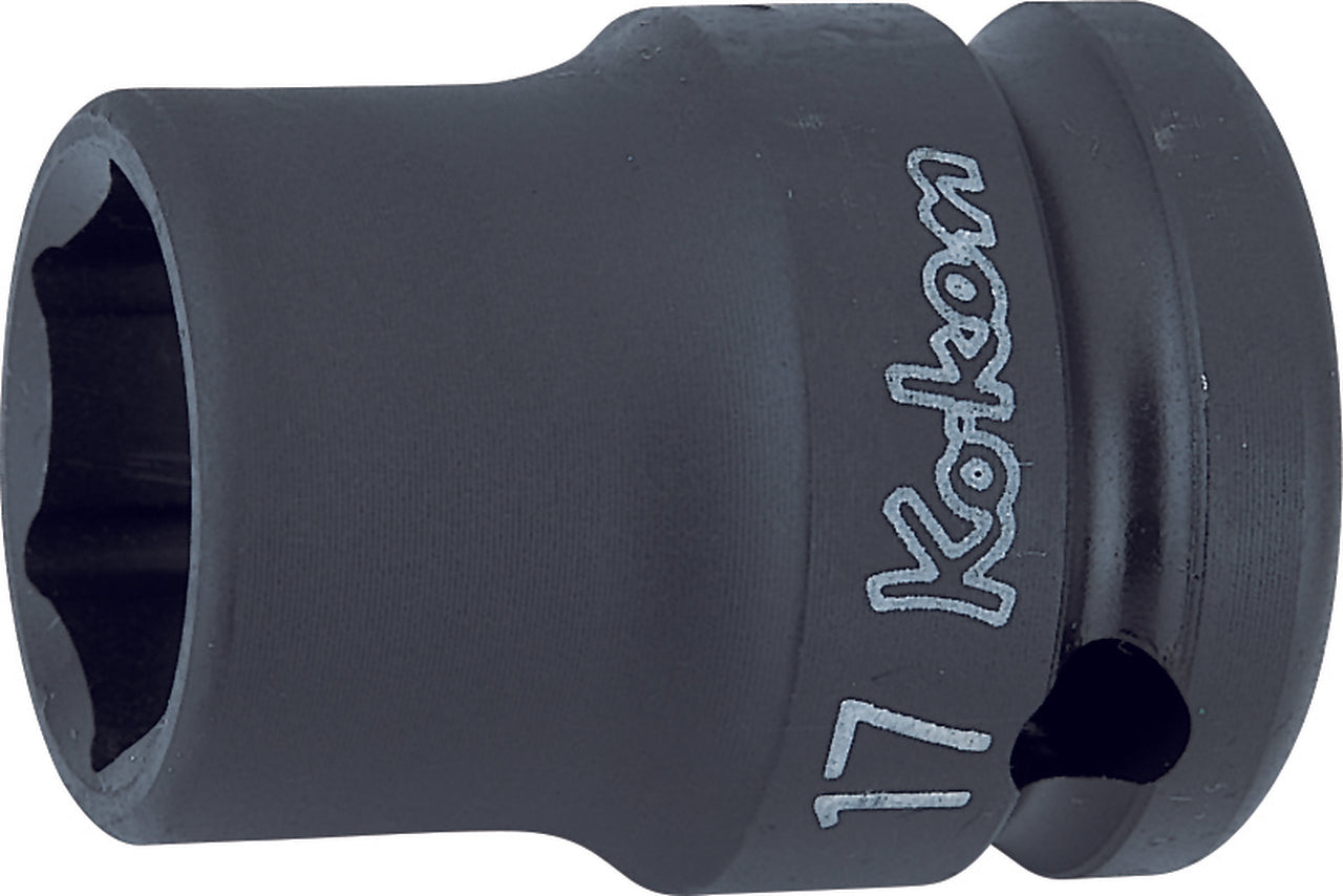Ko-ken 14401M-9 1/2 Sq. Dr. Socket 9mm 6 point Length 38mm Thin walled