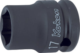 Ko-ken 14401A-3/8 1/2 Sq. Dr. Socket 3/8 6 point Length 38mm Thin walled