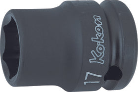 Ko-ken 14401A-7/16 1/2 Sq. Dr. Socket 7/16 6 point Length 38mm Thin walled