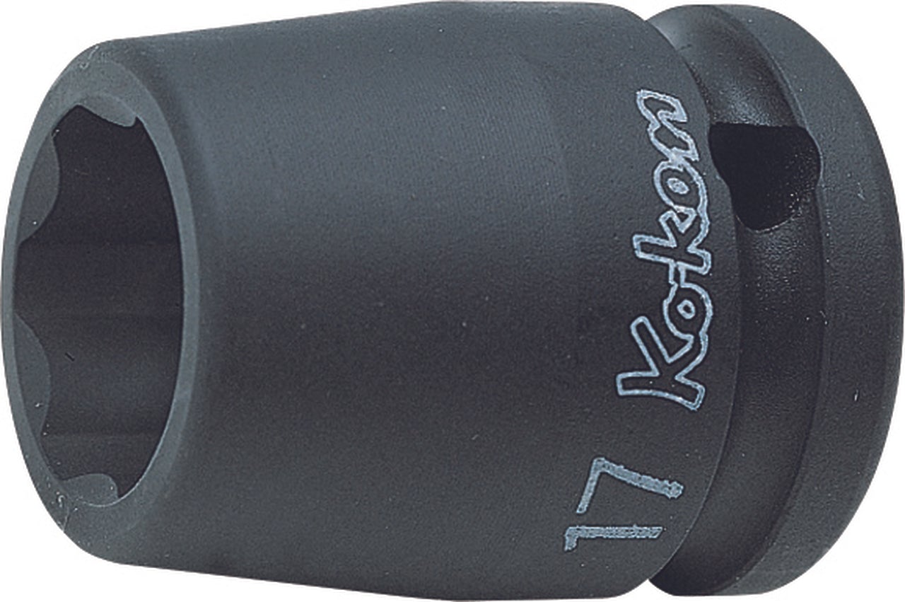 Ko-ken 14410M-23 1/2 Sq. Dr. Socket 23mm Surface Drive Length 38mm