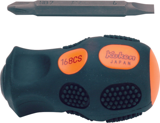 Ko-ken 168H-3B Screwdriver 3mm Ballpoint Hex Length 150mm