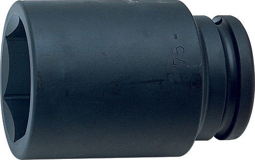 Ko-ken 17300M-70 1.1/2 Sq. Dr. Socket  70mm 6 point Length 145mm