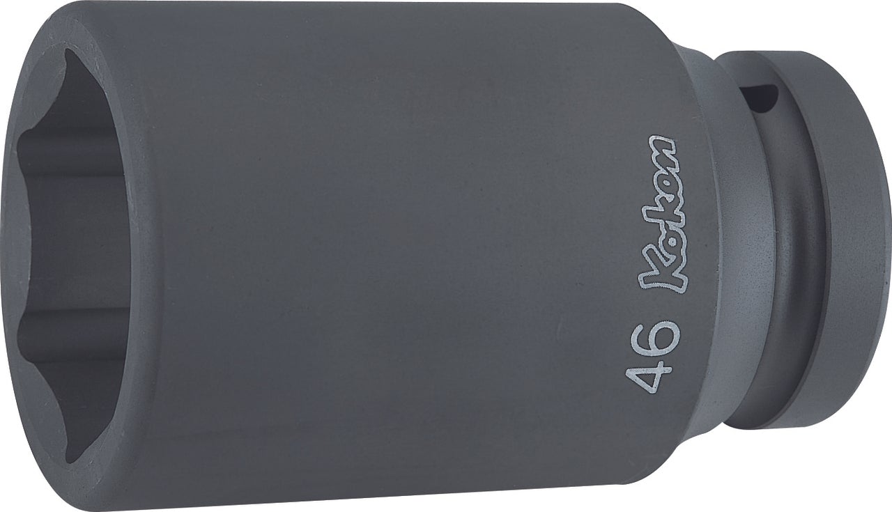 Ko-ken 18301M-60 1 Sq. Dr. Socket 60mm 6 point Length 108mm Thin walled