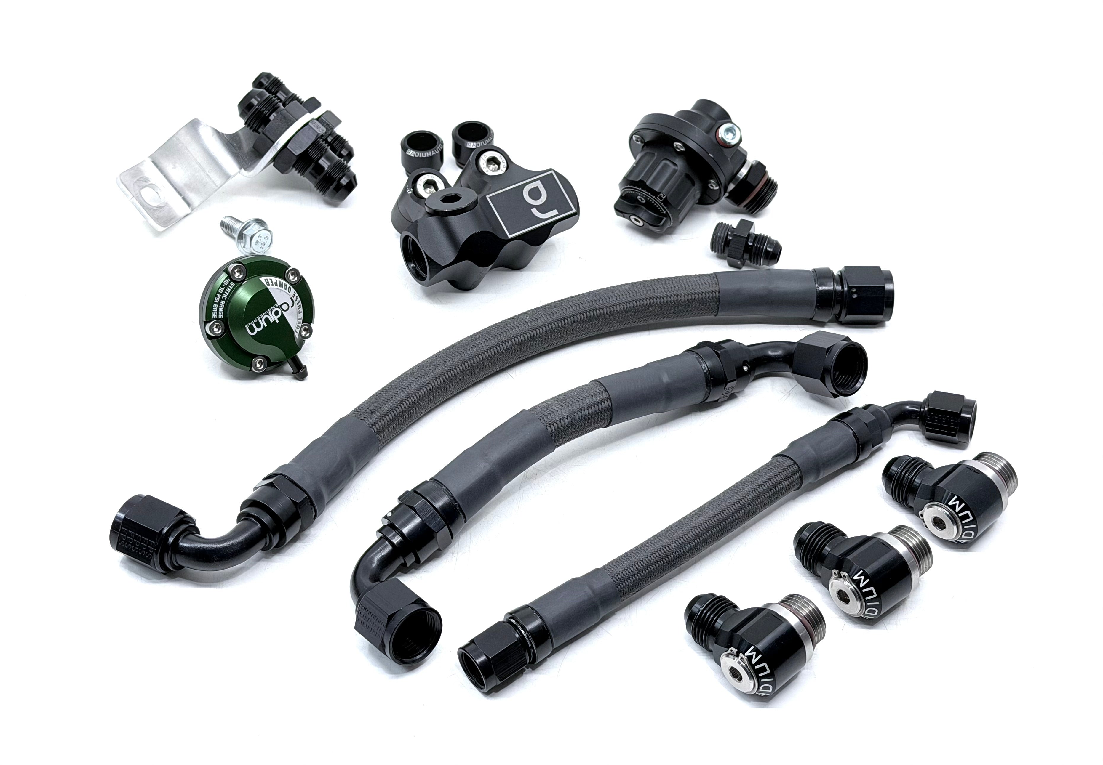 Mazda RX7 FD3S 13B-REW Engine Fuel System (Turblown LIM) (8an feed & 6an return)