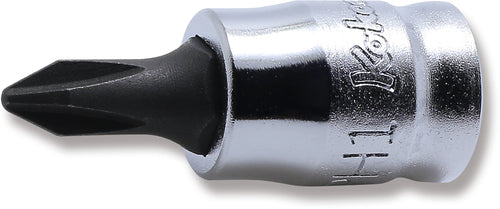 Ko-ken 2000Z.28-2 1/4 Sq. Dr. Bit Socket  PH2  Length 28mm Z-series