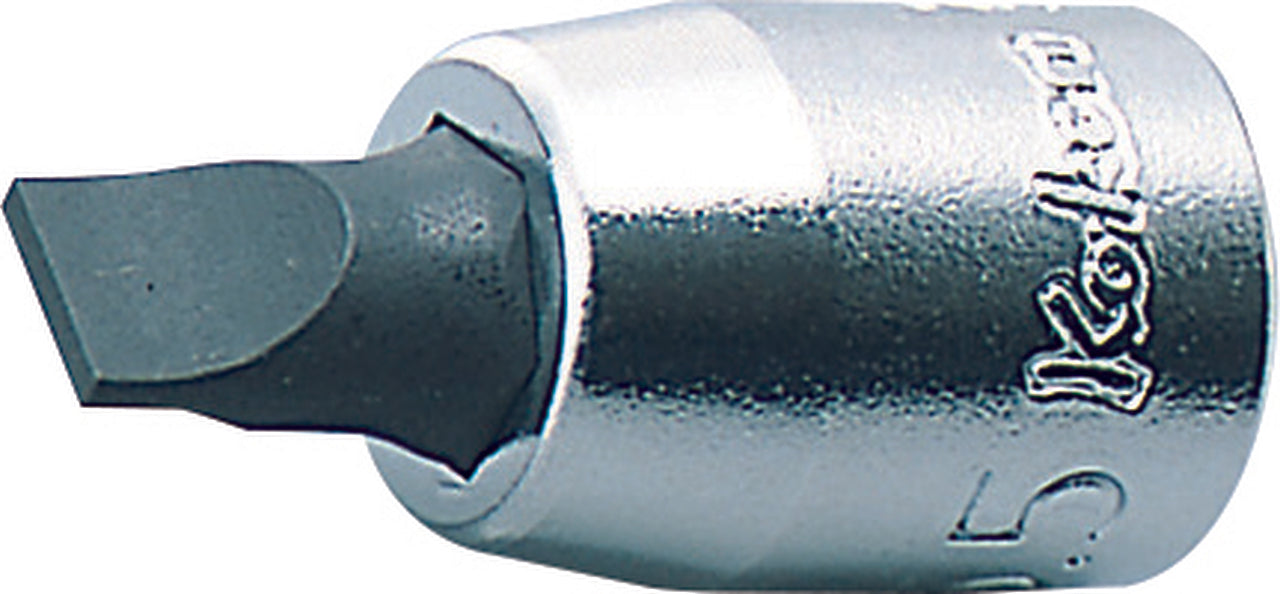 Ko-ken 2005.25-9 1/4 Sq. Dr. Bit Socket Slotted 1.6X8  Length 25mm