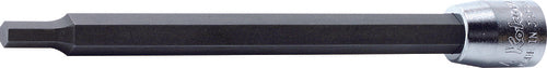 Ko-ken 2010M.100-3 1/4 Sq. Dr. Bit Socket  3mm Hex Length 100mm