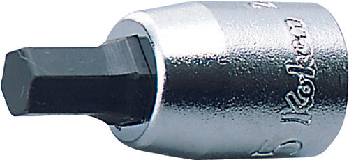 Ko-ken 2010A.25-3/16 1/4 Sq. Dr. Bit Socket  3/16 Hex Length 25mm