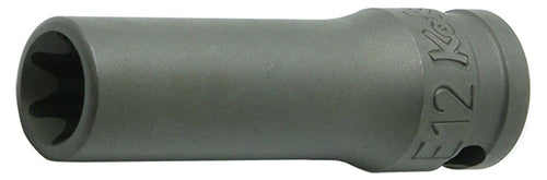 Ko-ken 23325-E14 3/8 Sq. Dr. Impact Deep TORX® E14 Socket - Length 55mm