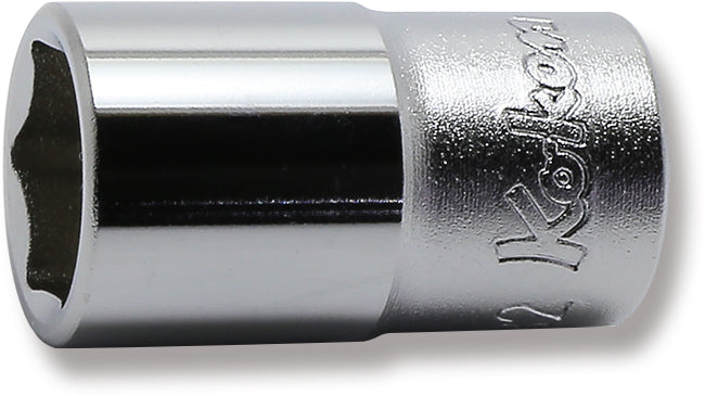 Ko-ken 2400A-3/16 1/4 Sq. Dr. Socket  3/16 6 point Length 22mm