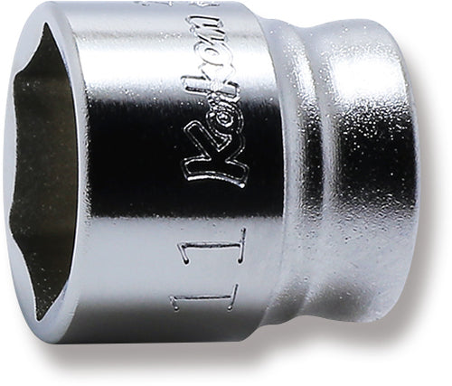 Ko-ken 2400MZ-12 1/4 Sq. Dr. Socket  12mm 6 point Length 15mm Z-series