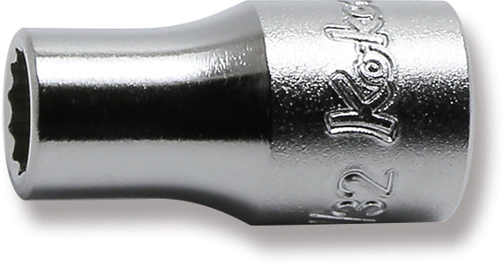 Ko-ken 2405A-9/16 1/4 Sq. Dr. Socket 9/16 12 point Length 24mm