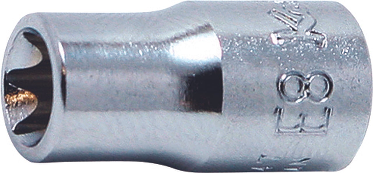 Ko-ken 2425-E7 1/4 Sq. Dr. TORX® E7 Socket - Length 22mm