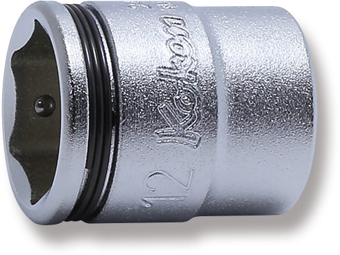 Ko-ken 2450MS-13 1/4 Sq. Dr. Short NUT GRIP® Socket - 13mm