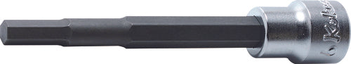 Ko-ken 3010M.100-5 3/8 Sq. Dr. Bit Socket 5mm Hex Length 100mm