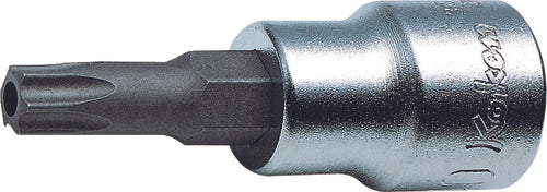 Ko-ken 3025.38-T10 3/8 Sq. Dr. TORX® T10 Bit Socket - Length 38mm