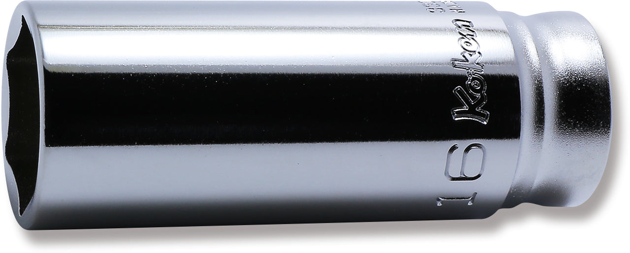Ko-ken 3300MZ-17 3/8 Sq. Dr. Socket 17mm 6 point Length 55mm Z-series