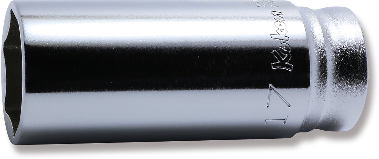 Ko-ken 3300MZ-19 3/8 Sq. Dr. Socket 19mm 6 point Length 55mm Z-series
