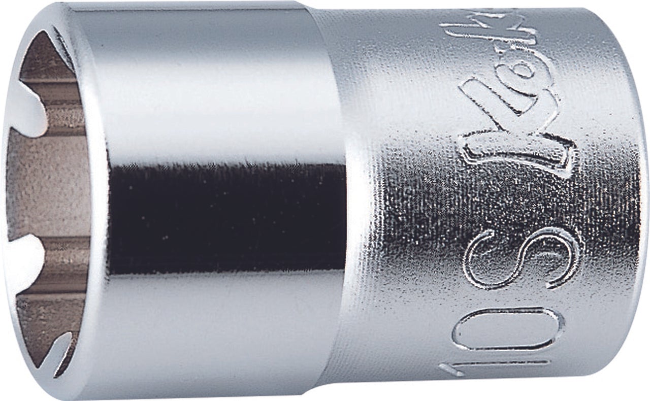 Ko-ken 3400LH-6S 3/8 Sq. Dr. Socket 6S Length 26mm