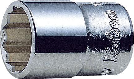 Ko-ken 3405W-9/16 3/8 Sq. Dr. Socket Whitworth 9/16 12 point Length 35mm