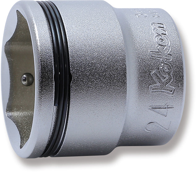 Ko-ken 3450M-8 3/8 Sq. Dr. Socket 8mm Nut Grip Length 26mm