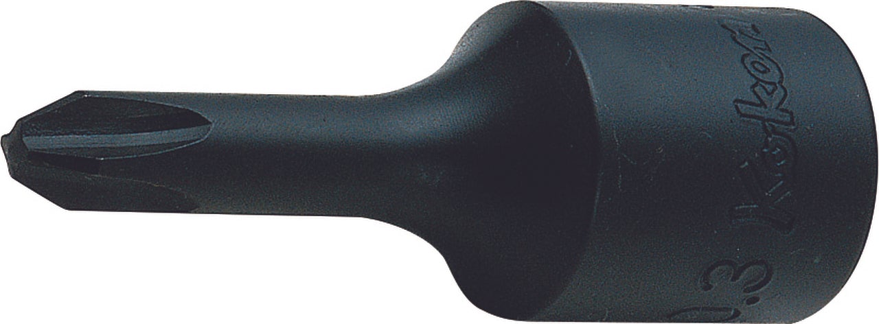 Ko-ken 4005.60-10 1/2 Sq. Dr. Bit Socket Slotted 1.6x10 Length 60mm