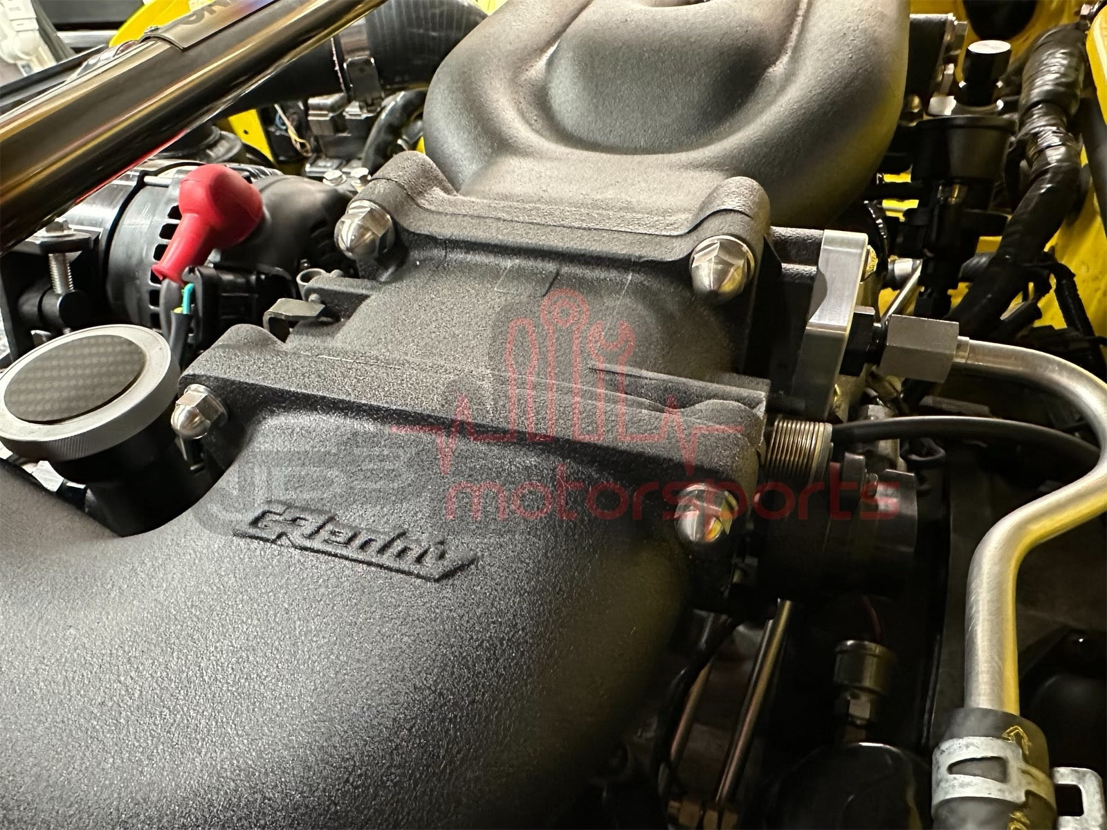 Mazda RX7 FD3S 13B-REW Titanium Acorn Nut Set (UIM and Throttle Body)