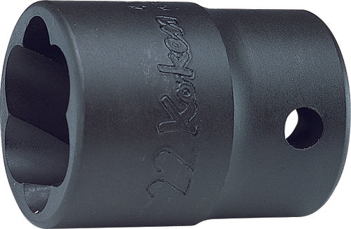 Ko-ken 4127-21 1/2 Sq. Dr. Nut Twister 21mm Length 42mm