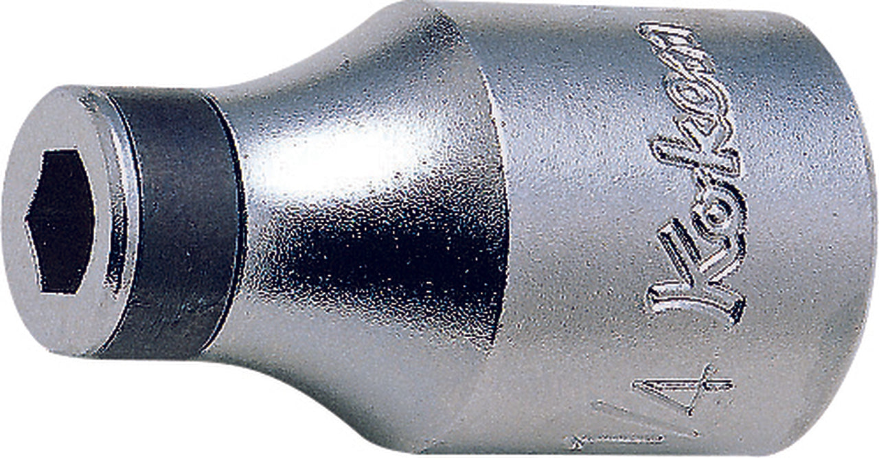 Ko-ken 4137 1/2 Sq. Dr. Adaptor  1/4 For 1/4H Bit Length 38mm