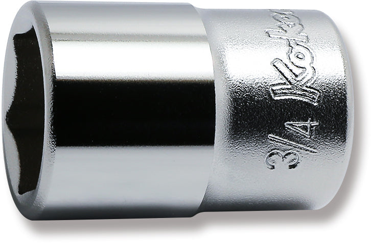 Ko-ken 4400A-3/8 1/2 Sq. Dr. Socket 3/8 6 point Length 37mm